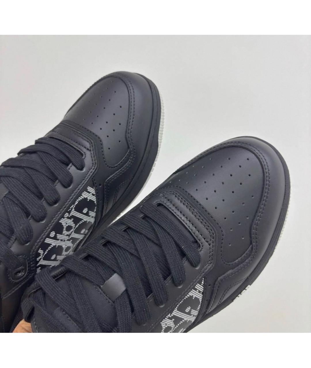 CHRISTIAN DIOR Черные низкие кроссовки / кеды, фото 2