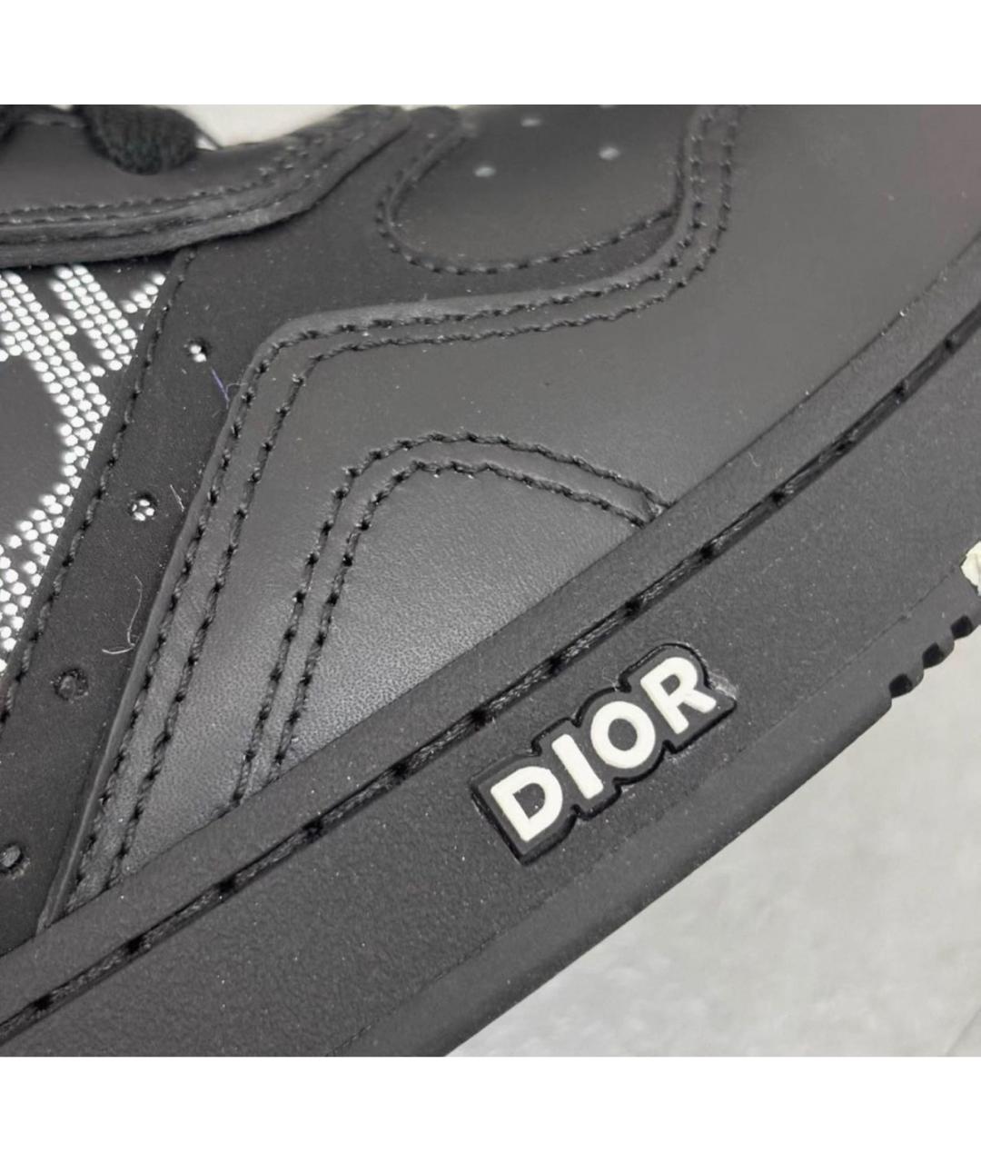 CHRISTIAN DIOR Черные низкие кроссовки / кеды, фото 7