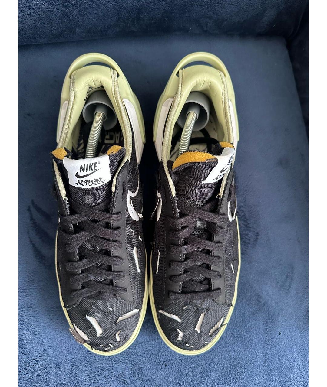 ACRONYM® Черные текстильные низкие кроссовки / кеды, фото 2