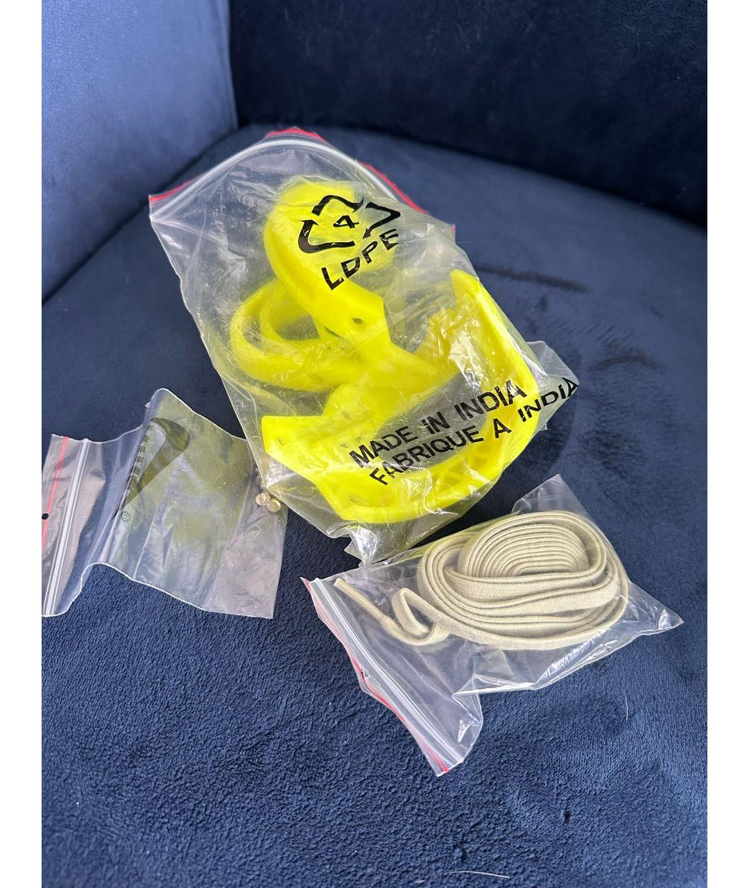 ACRONYM® Черные текстильные низкие кроссовки / кеды, фото 5