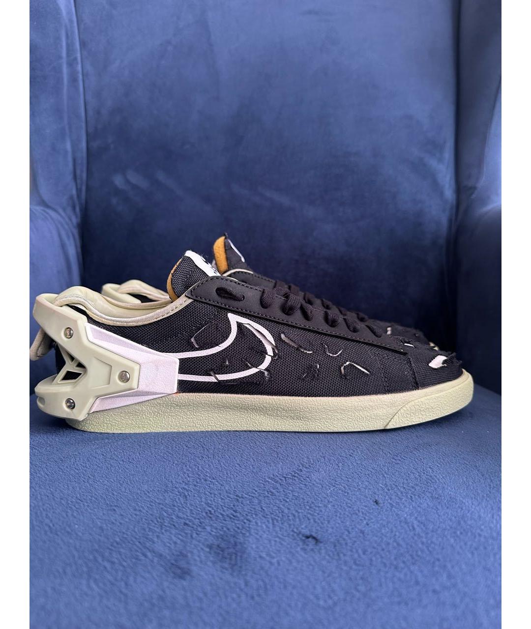 ACRONYM® Черные текстильные низкие кроссовки / кеды, фото 9