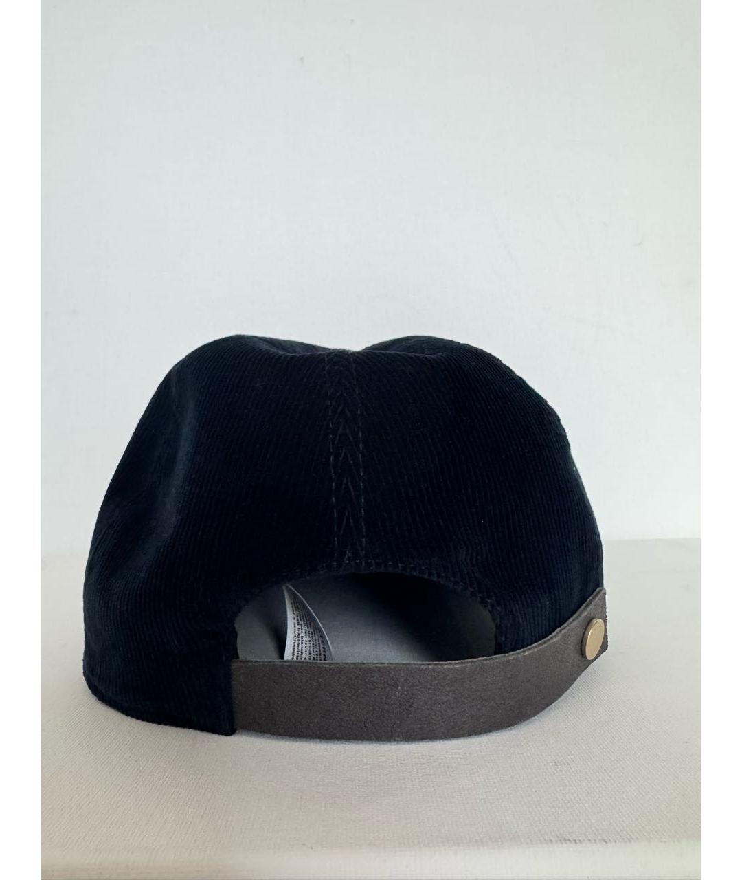 LORENA ANTONIAZZI Темно-синяя бархатная кепка, фото 3