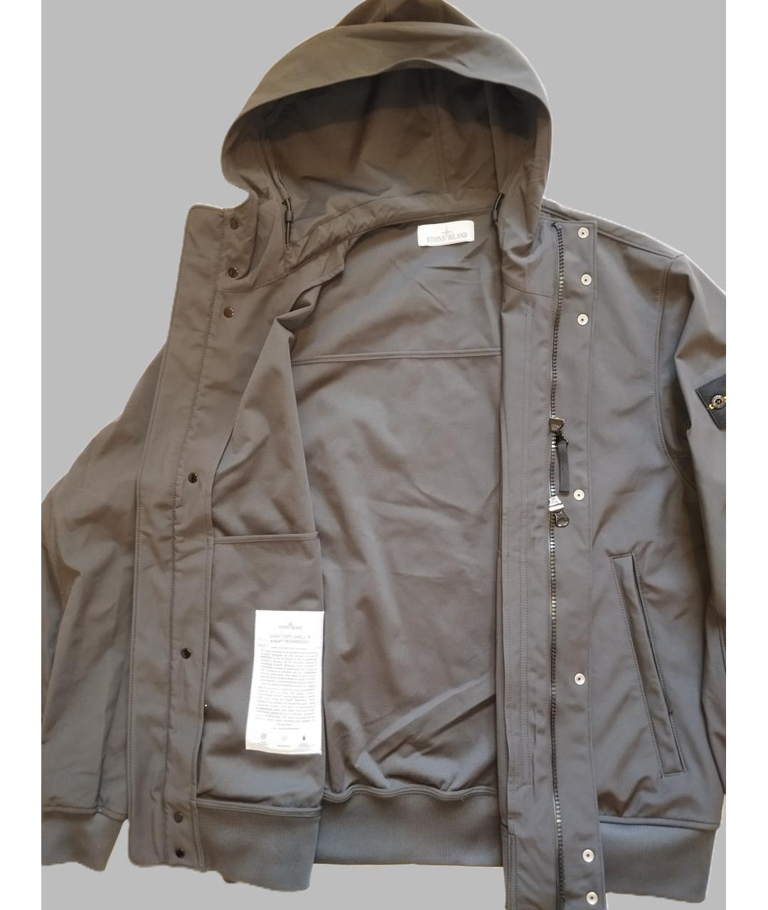 STONE ISLAND Серая куртка, фото 7