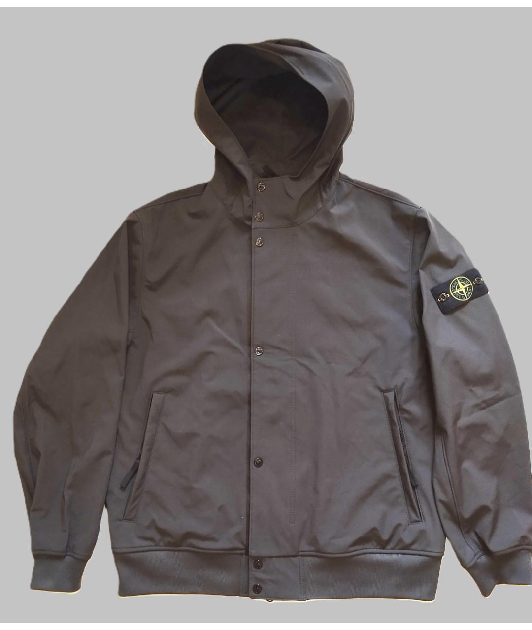 STONE ISLAND Серая куртка, фото 2