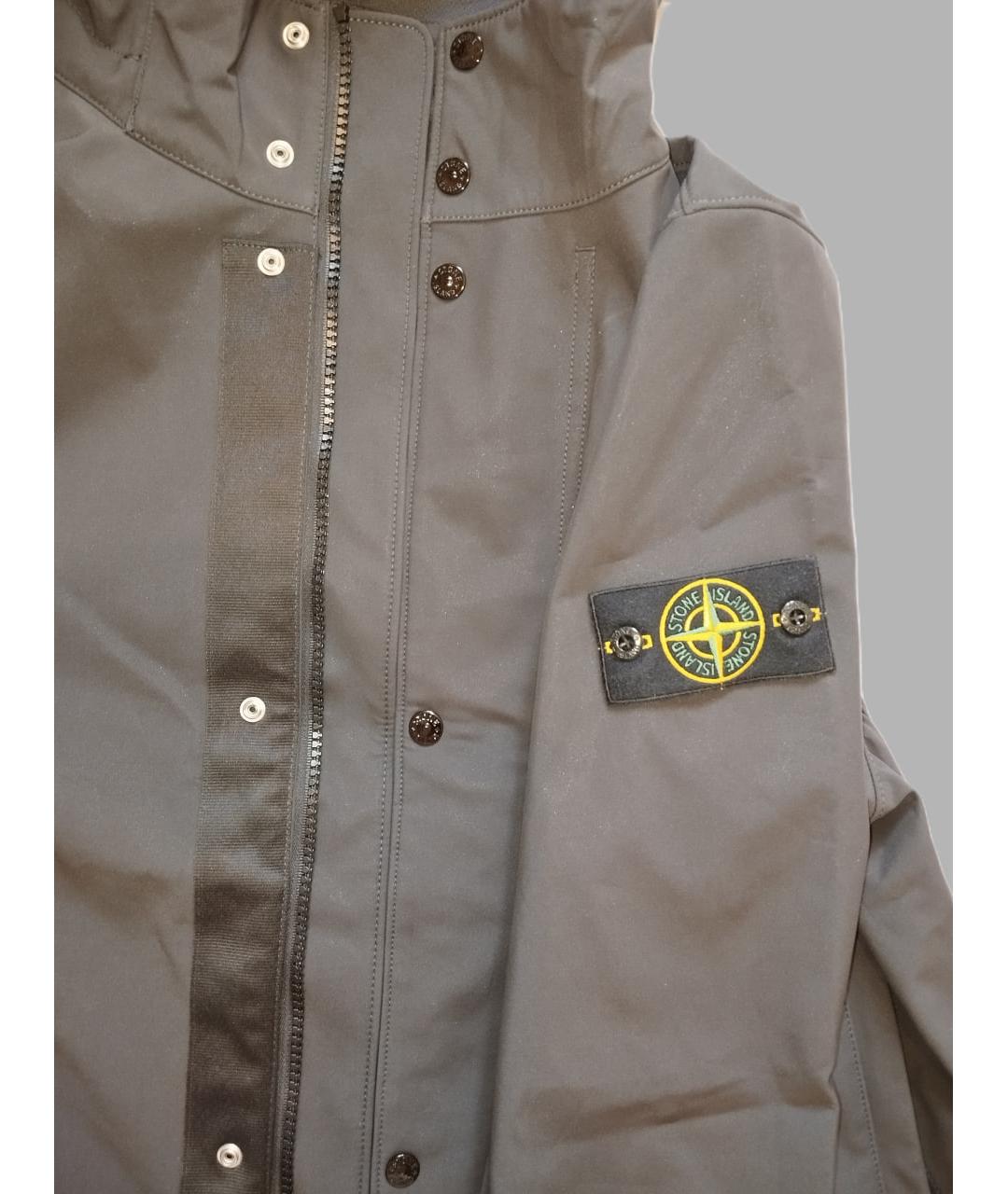 STONE ISLAND Серая куртка, фото 5