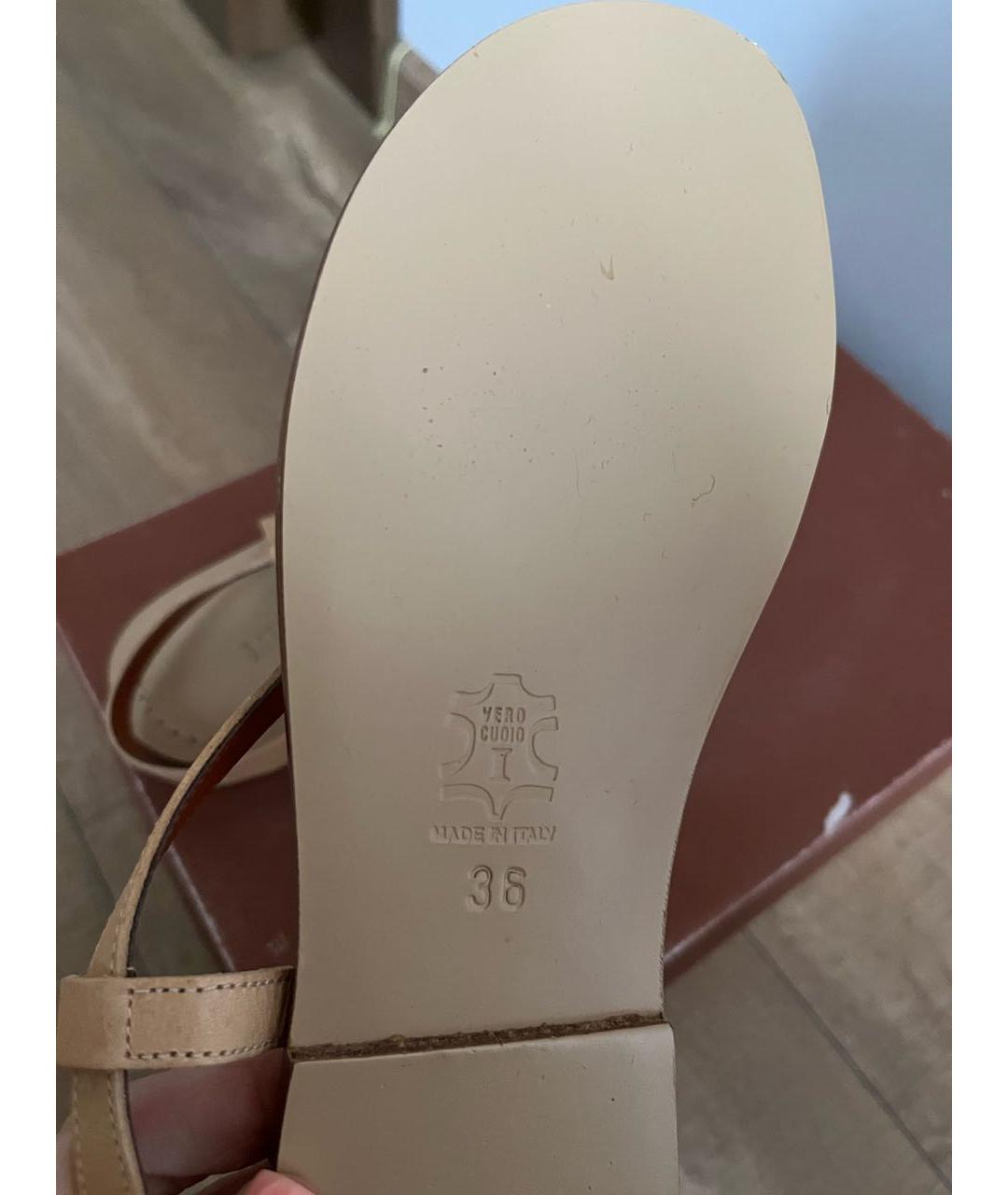 MISSONI Желтые сандалии, фото 5