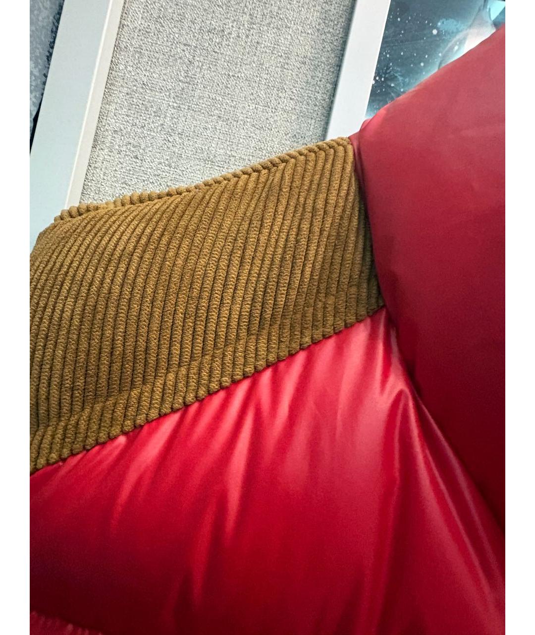 MONCLER Красный жилет, фото 7