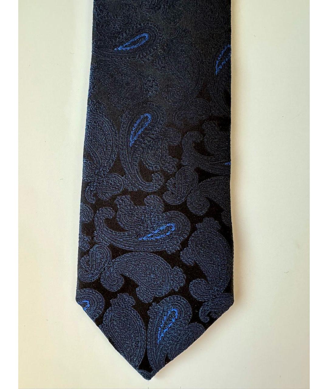 PAL ZILERI Черный шелковый галстук, фото 4