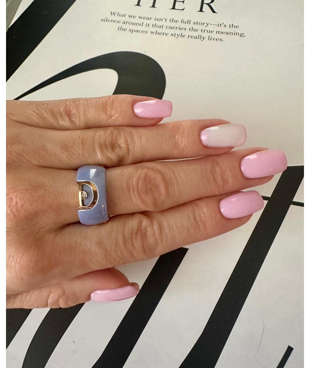 DAMIANI Голубое керамическое кольцо, фото 4