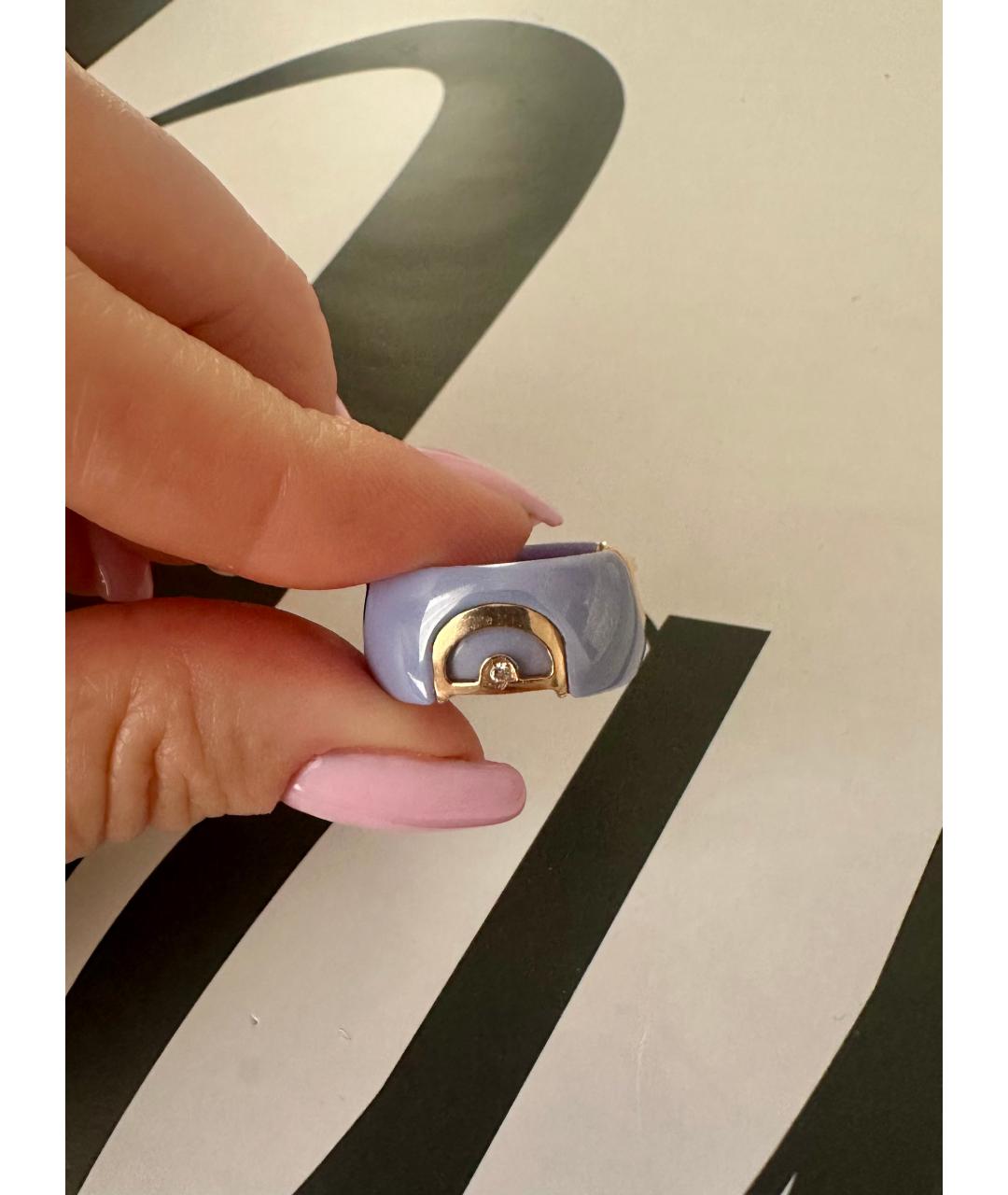 DAMIANI Голубое керамическое кольцо, фото 5