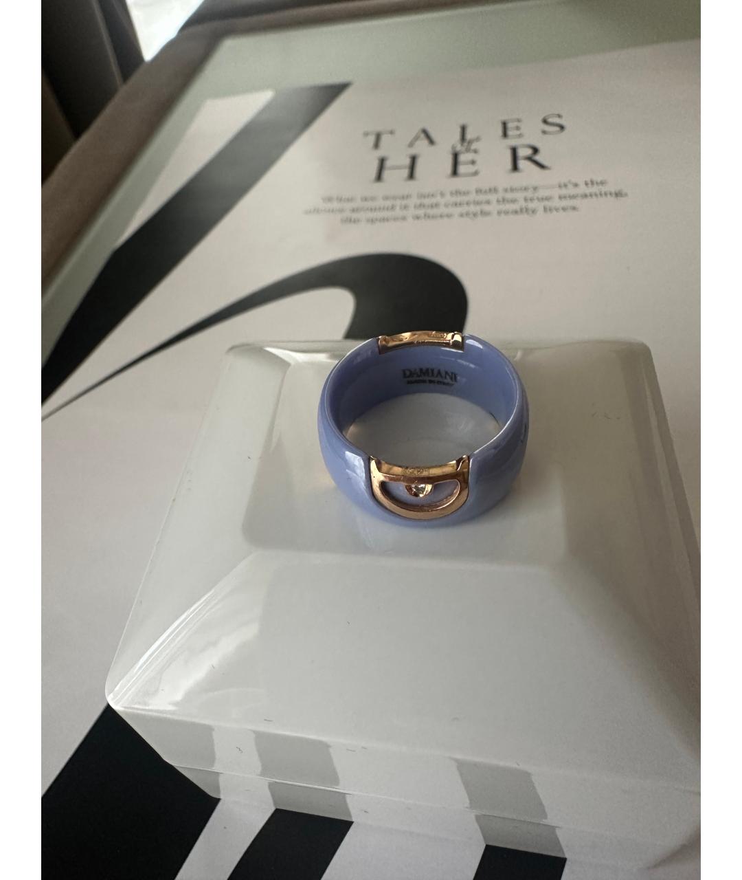 DAMIANI Голубое керамическое кольцо, фото 2