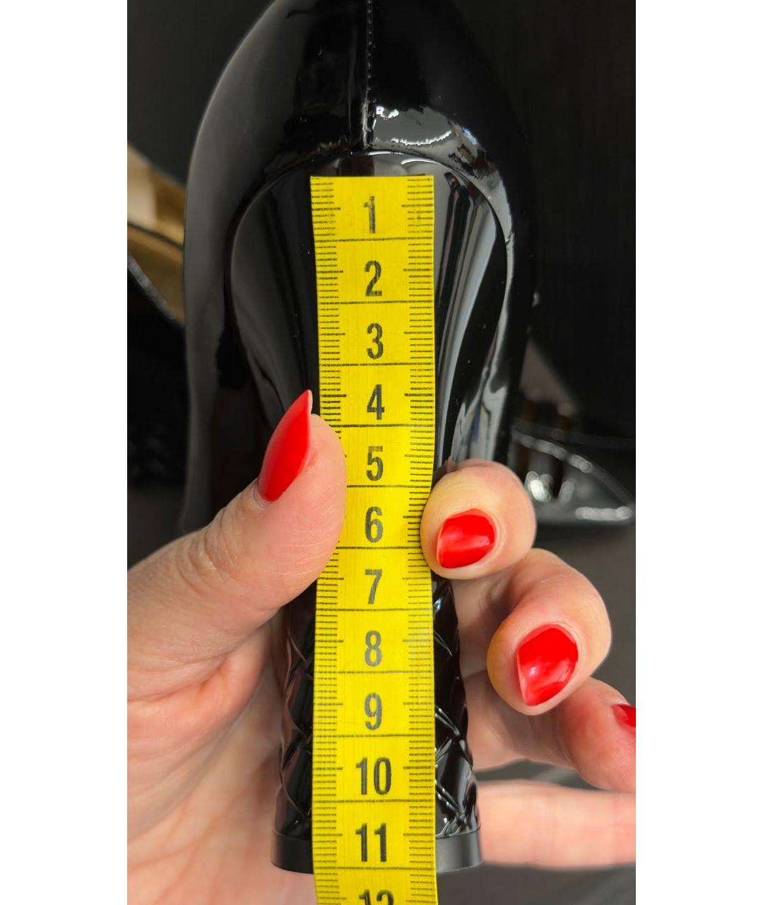 BOTTEGA VENETA Черные туфли из лакированной кожи, фото 6