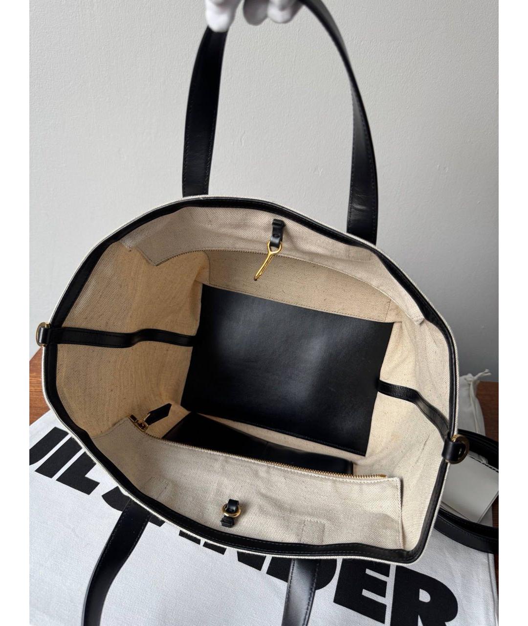 JIL SANDER Бежевая сумка тоут, фото 5