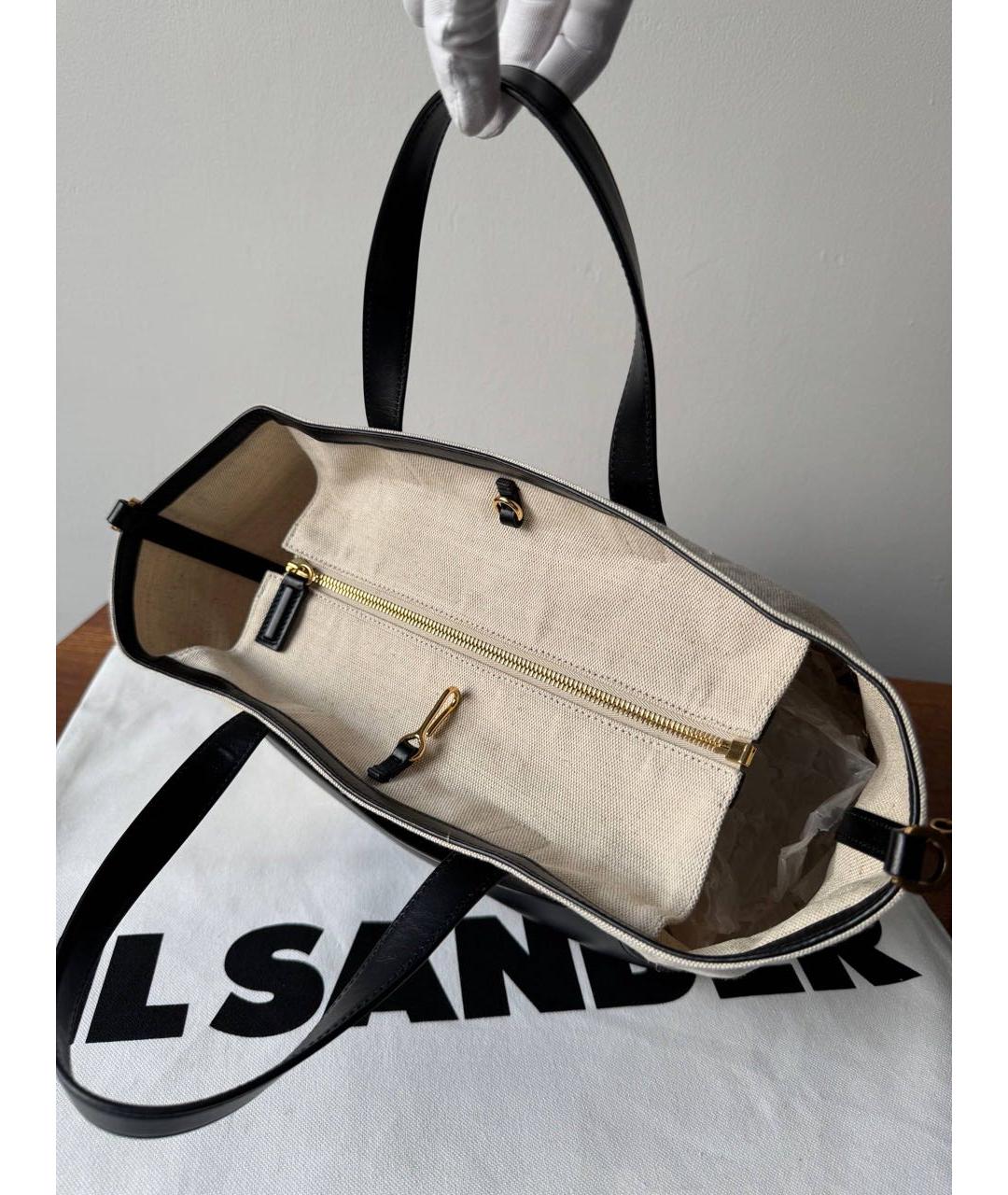 JIL SANDER Бежевая сумка тоут, фото 7