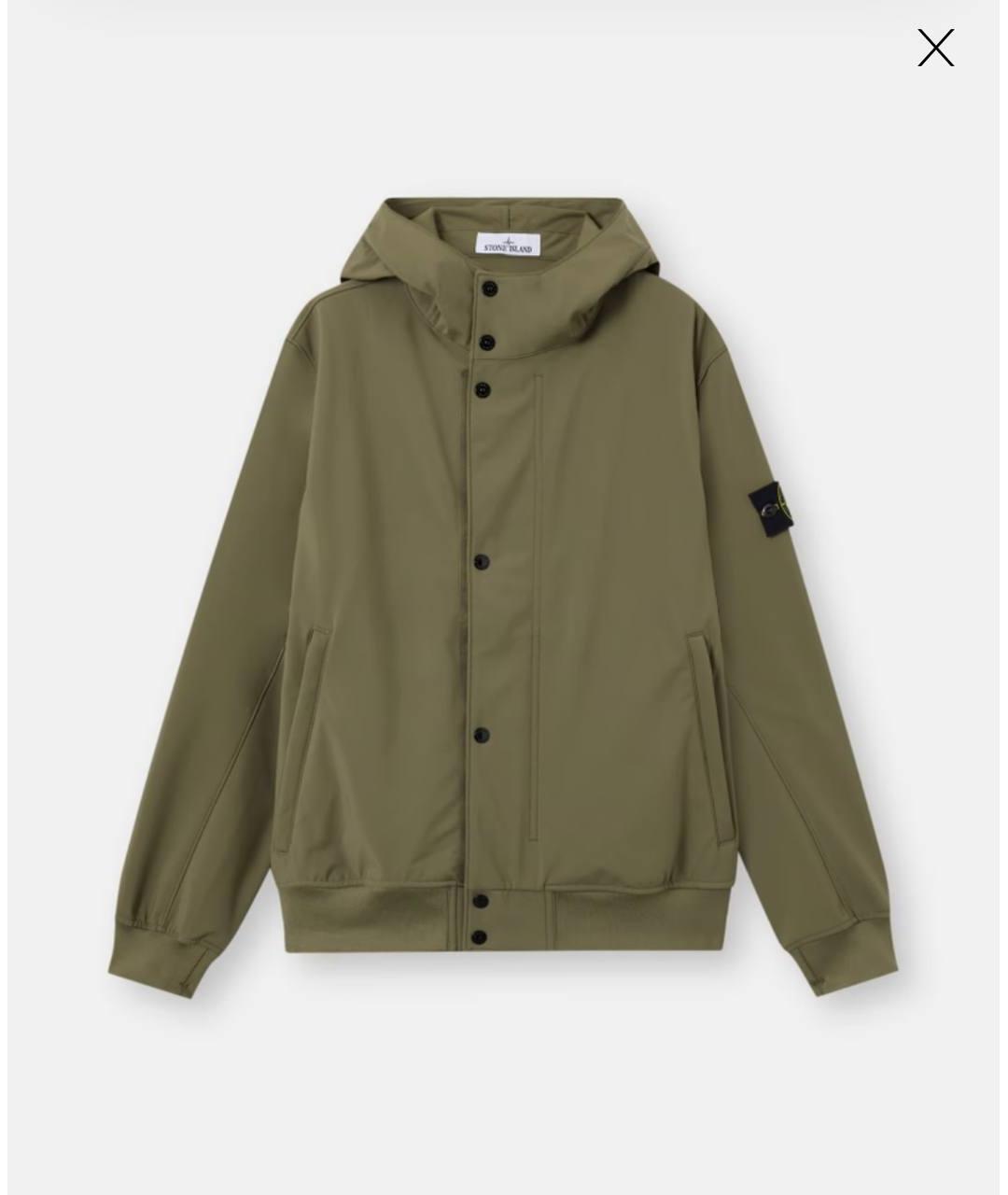 STONE ISLAND Зеленая куртка, фото 9