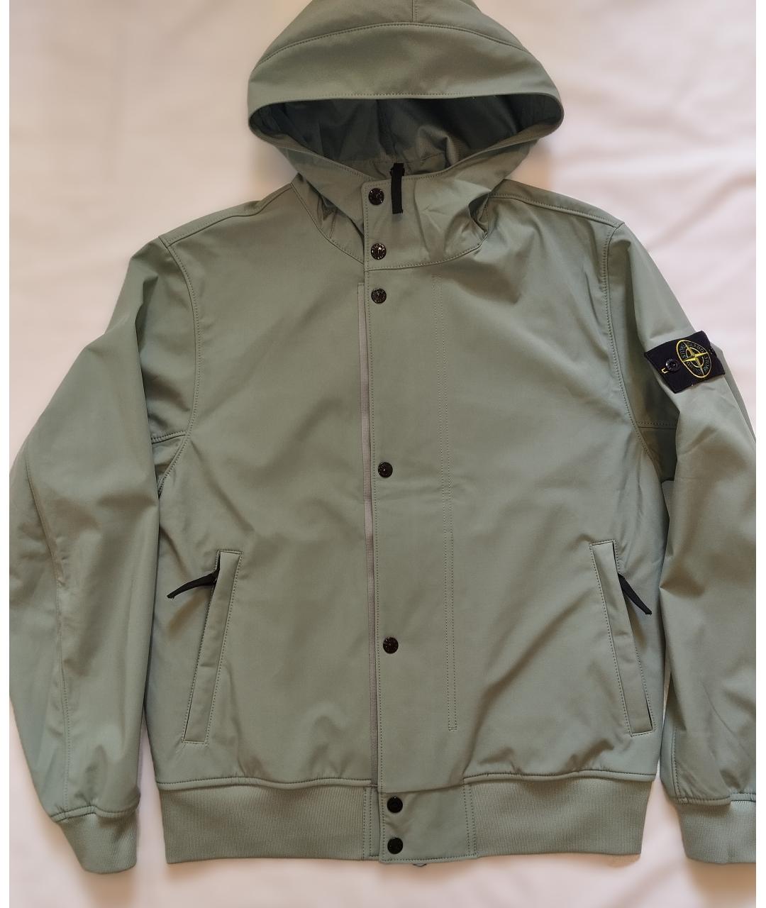 STONE ISLAND Зеленая куртка, фото 2