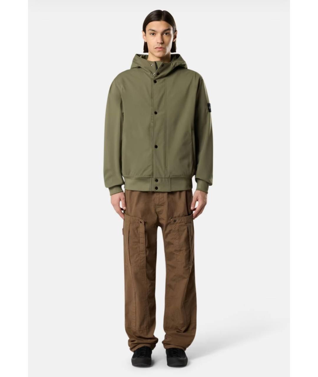 STONE ISLAND Зеленая куртка, фото 7