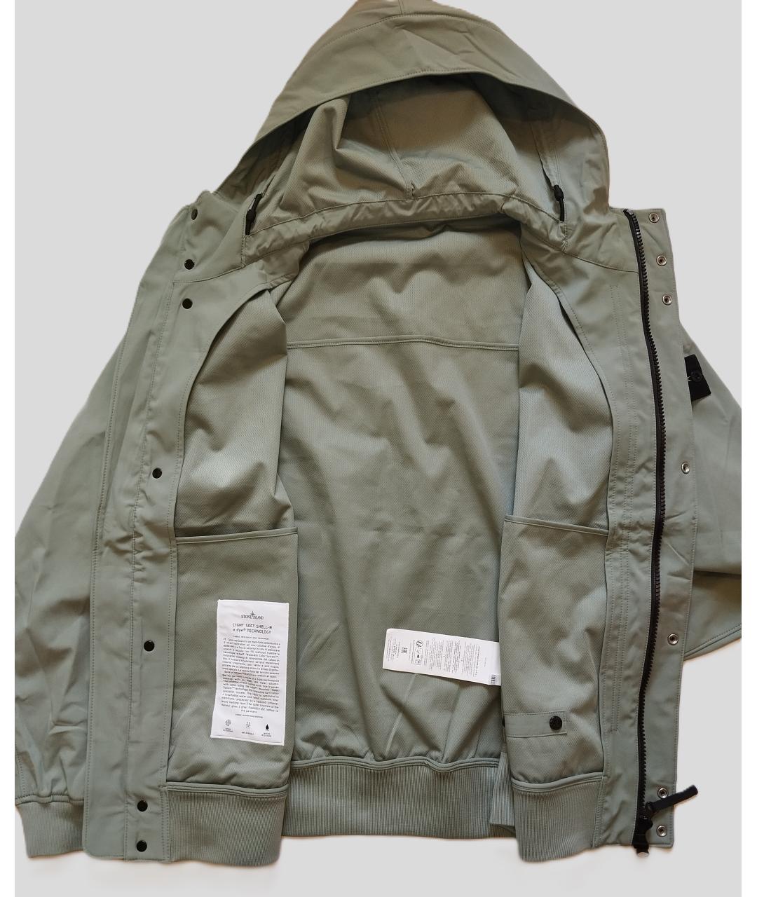 STONE ISLAND Зеленая куртка, фото 6