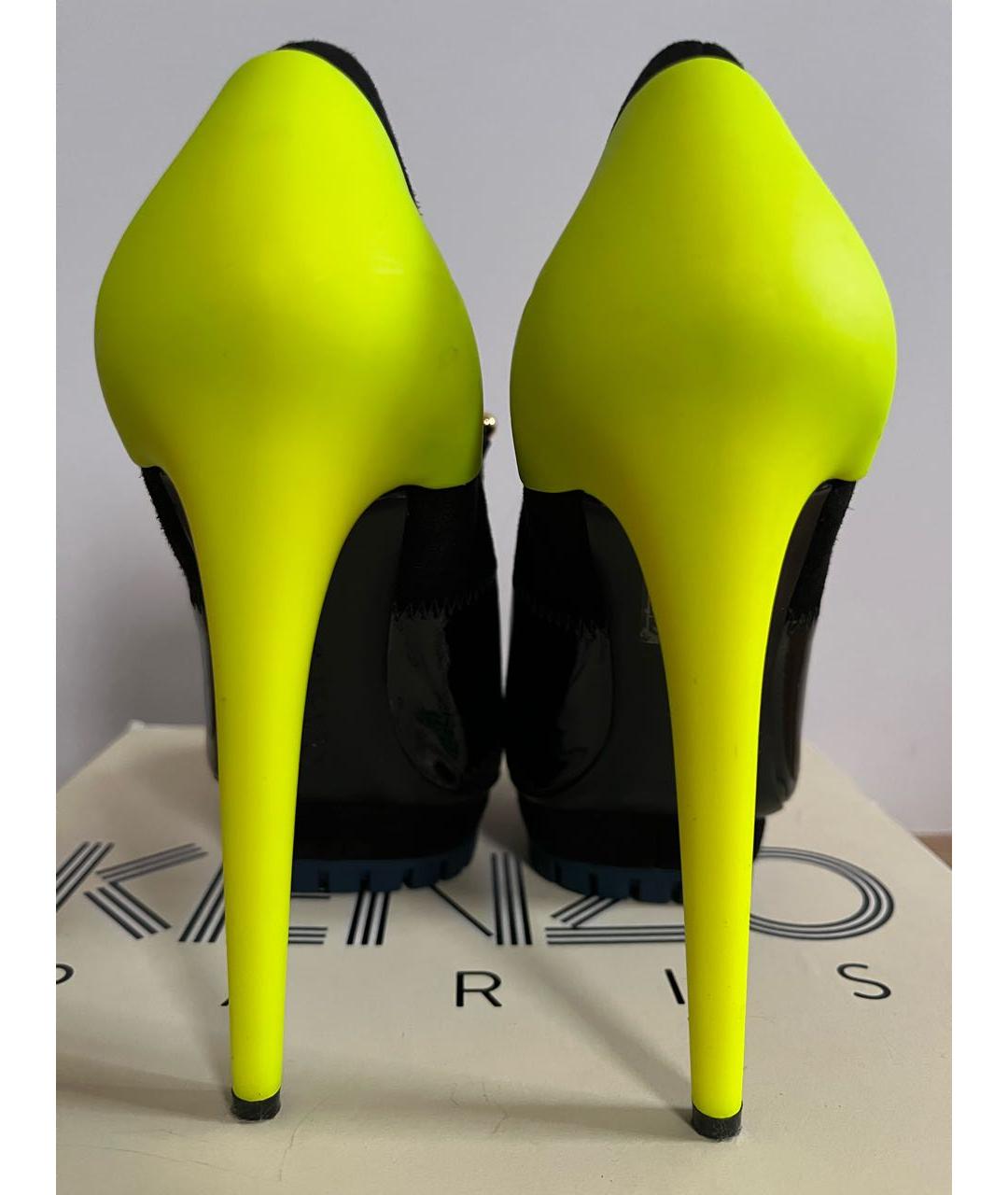 KENZO Мульти замшевые ботильоны, фото 4