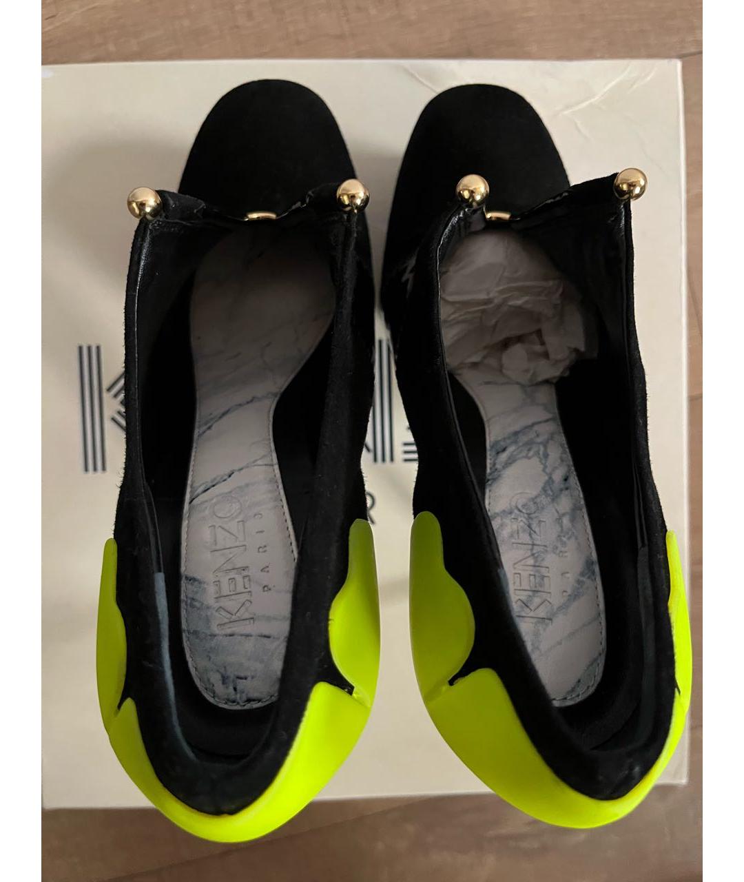 KENZO Мульти замшевые ботильоны, фото 3