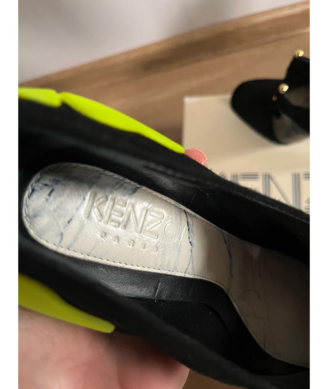 KENZO Мульти замшевые ботильоны, фото 5