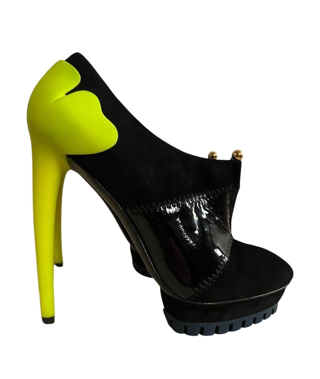 KENZO Мульти замшевые ботильоны, фото 1