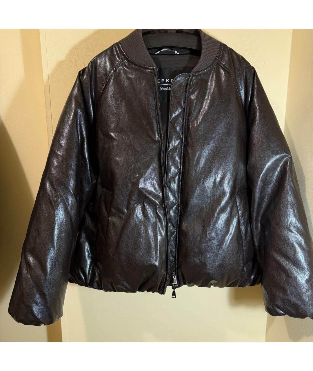 WEEKEND MAX MARA Коричневая вискозная куртка, фото 7