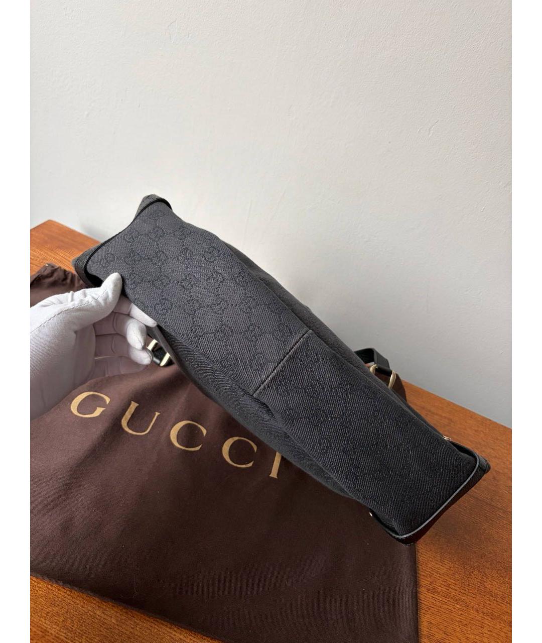 GUCCI Черная сумка через плечо, фото 6