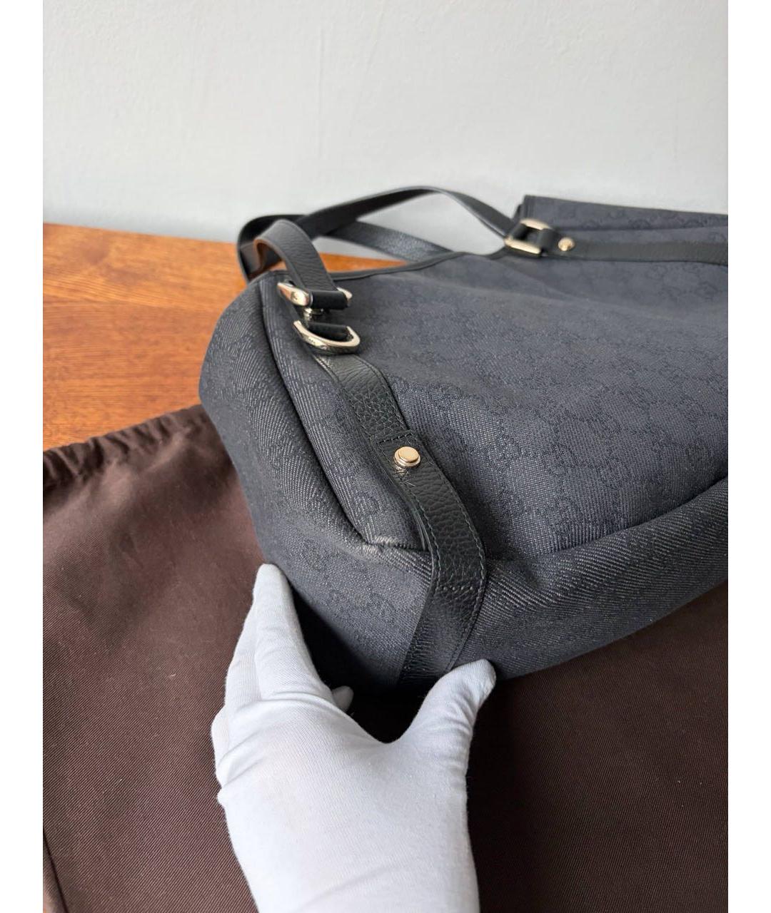 GUCCI Черная сумка через плечо, фото 5