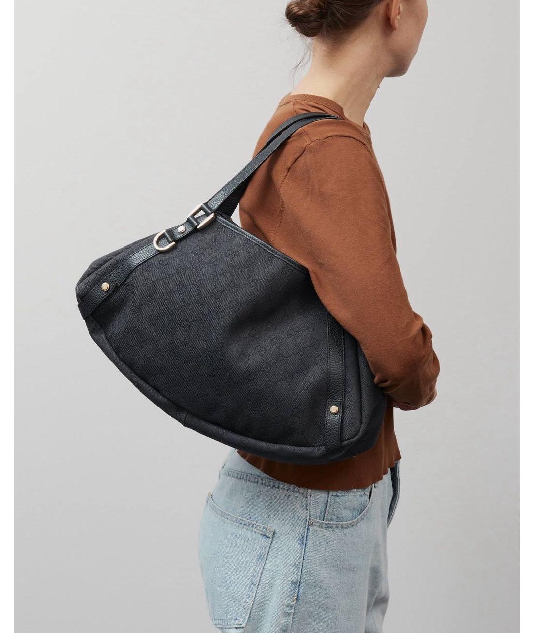 GUCCI Черная сумка через плечо, фото 2