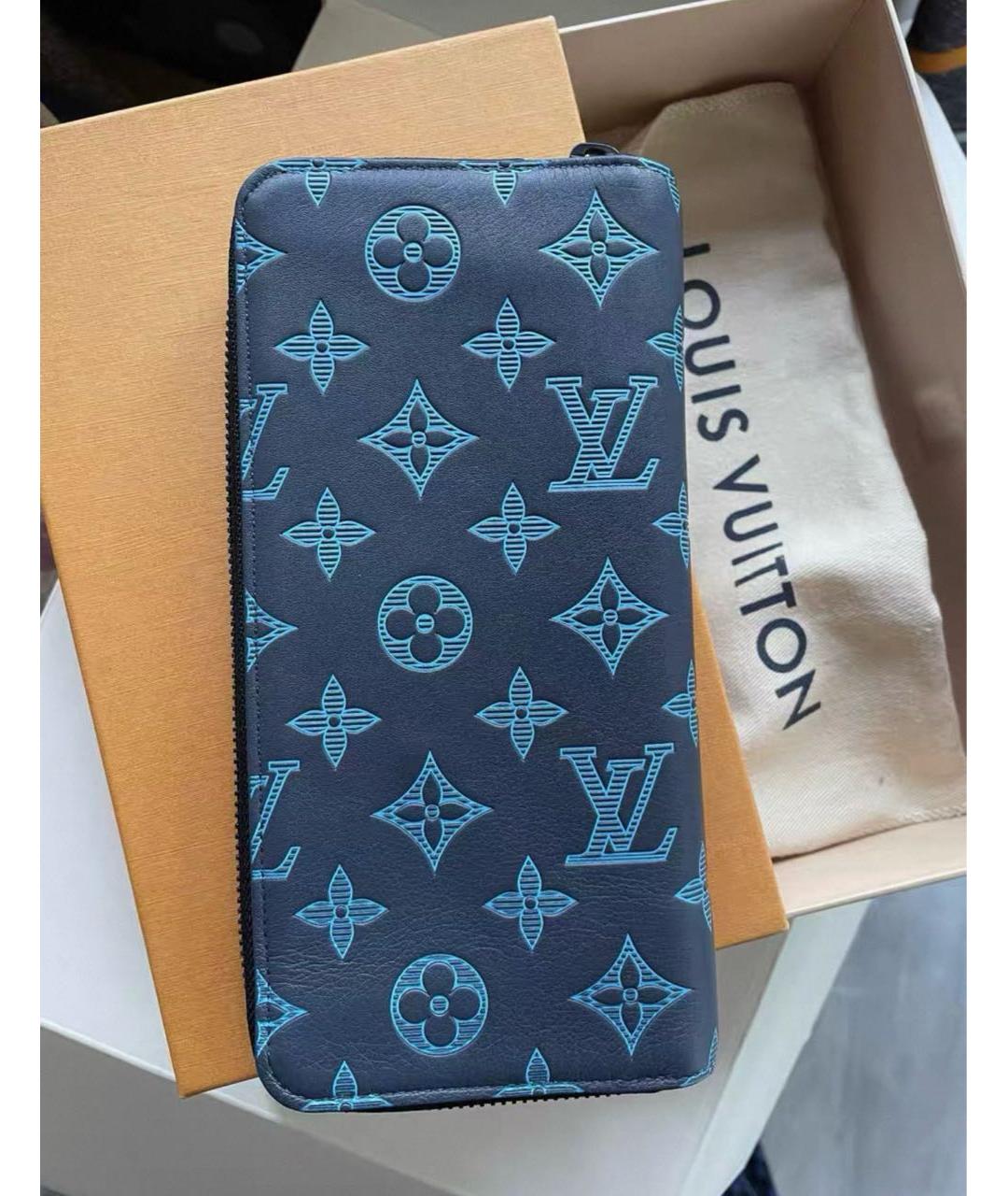 LOUIS VUITTON Мульти кожаный кошелек, фото 7