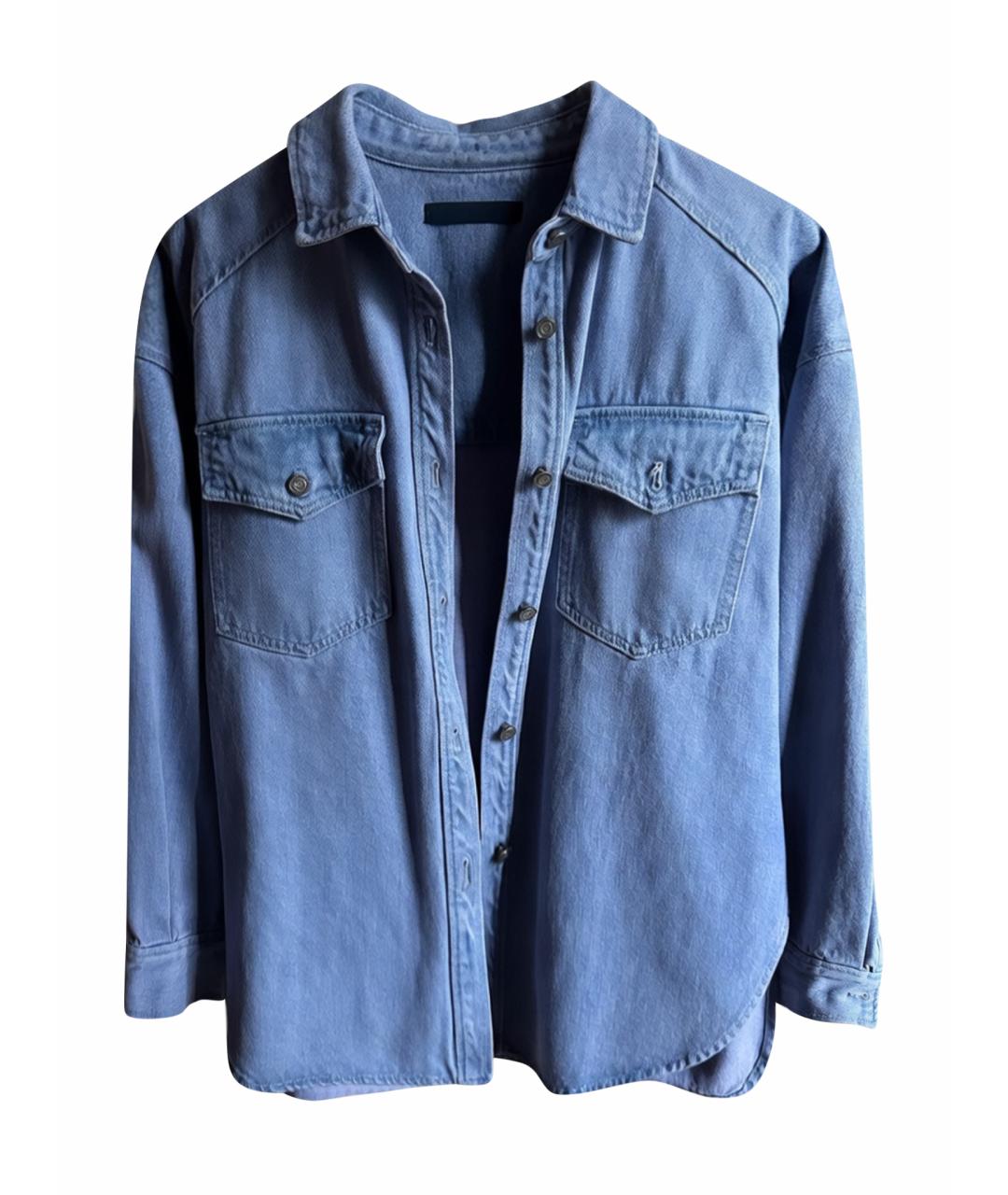 JUUN.J Голубой хлопковый жакет/пиджак, фото 1