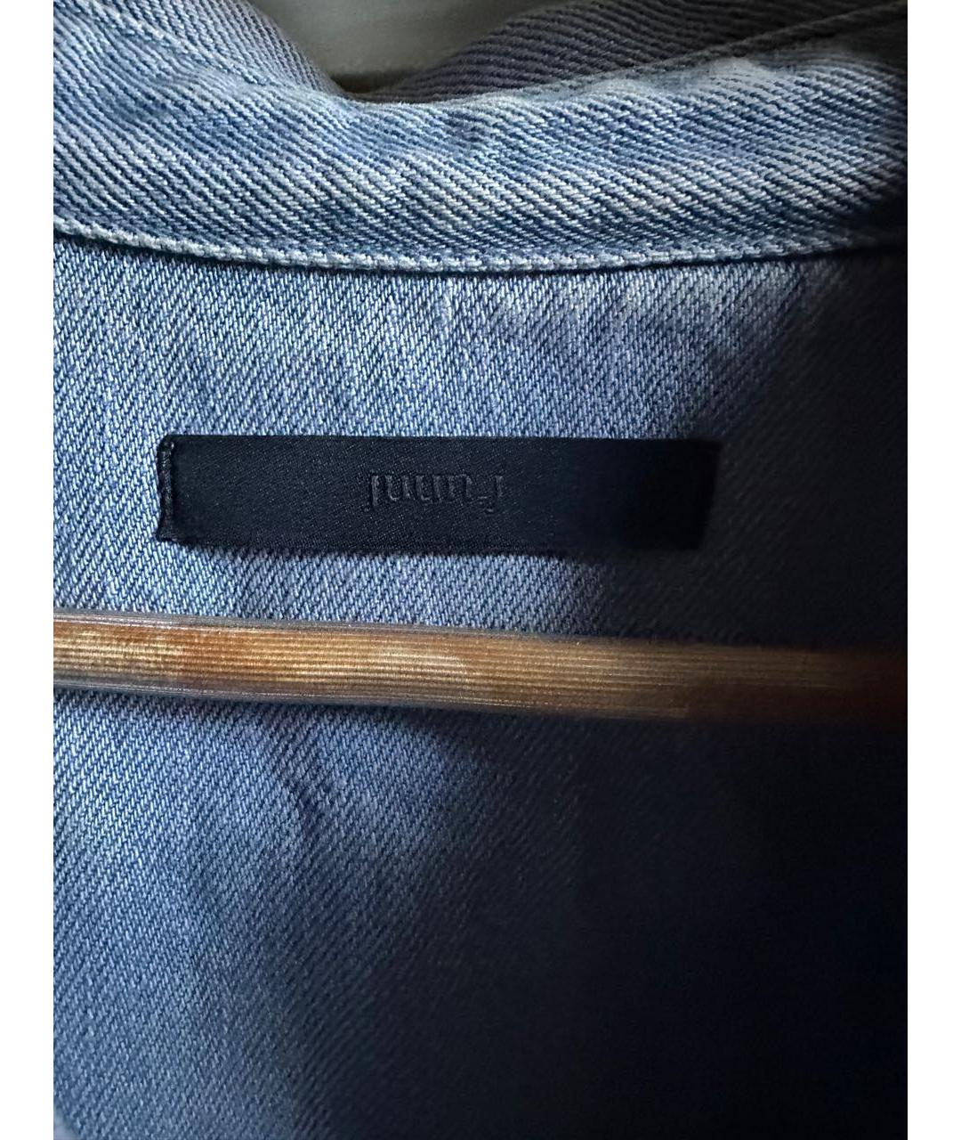 JUUN.J Голубой хлопковый жакет/пиджак, фото 5