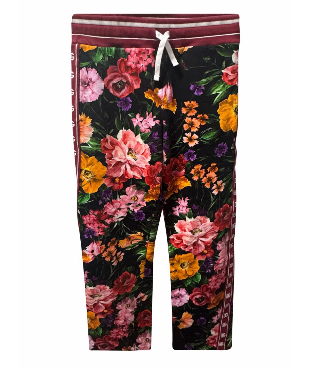 DOLCE & GABBANA KIDS Мульти хлопковые брюки и шорты, фото 1