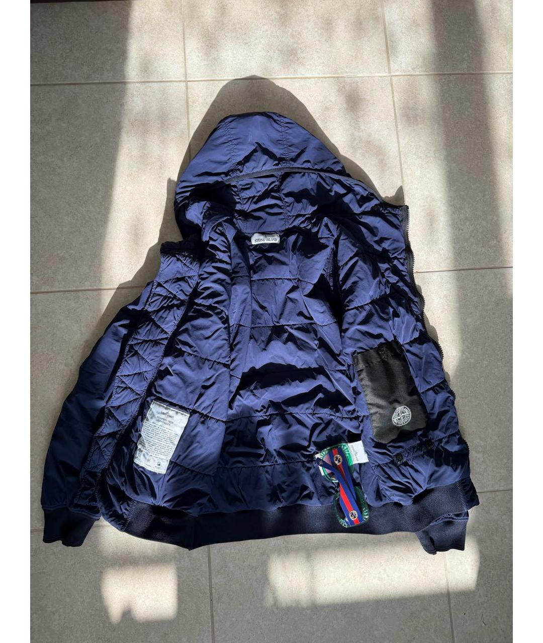STONE ISLAND Синяя куртка, фото 2