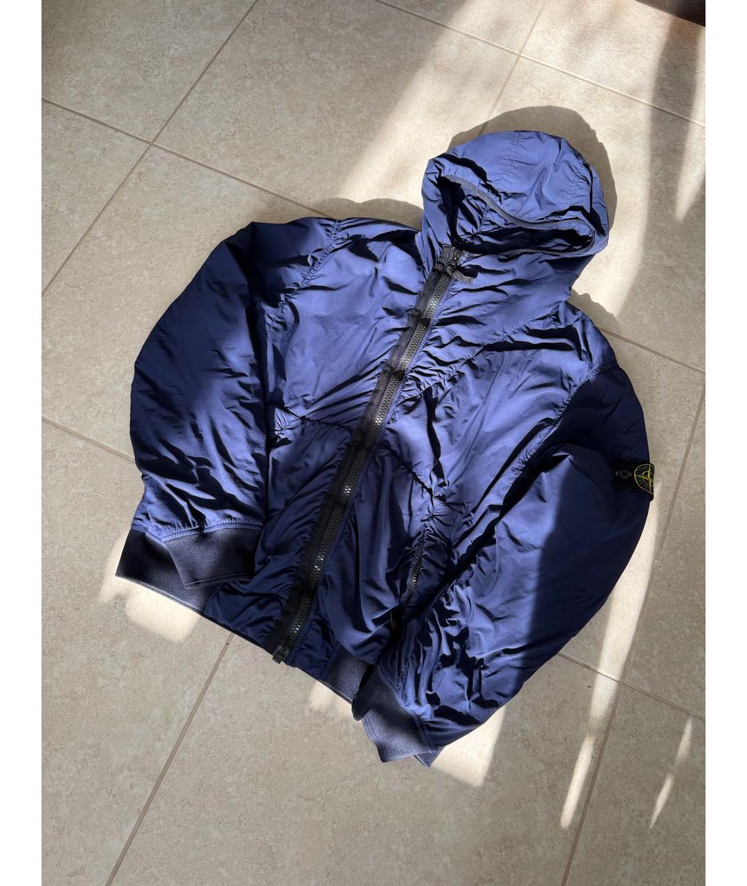 STONE ISLAND Синяя куртка, фото 6