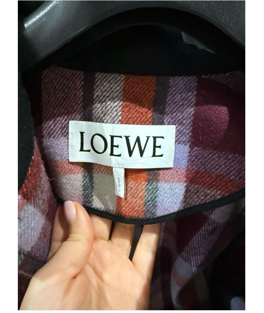 LOEWE Мульти шерстяной жакет/пиджак, фото 3