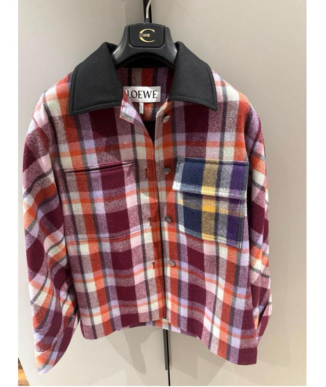 LOEWE Мульти шерстяной жакет/пиджак, фото 4