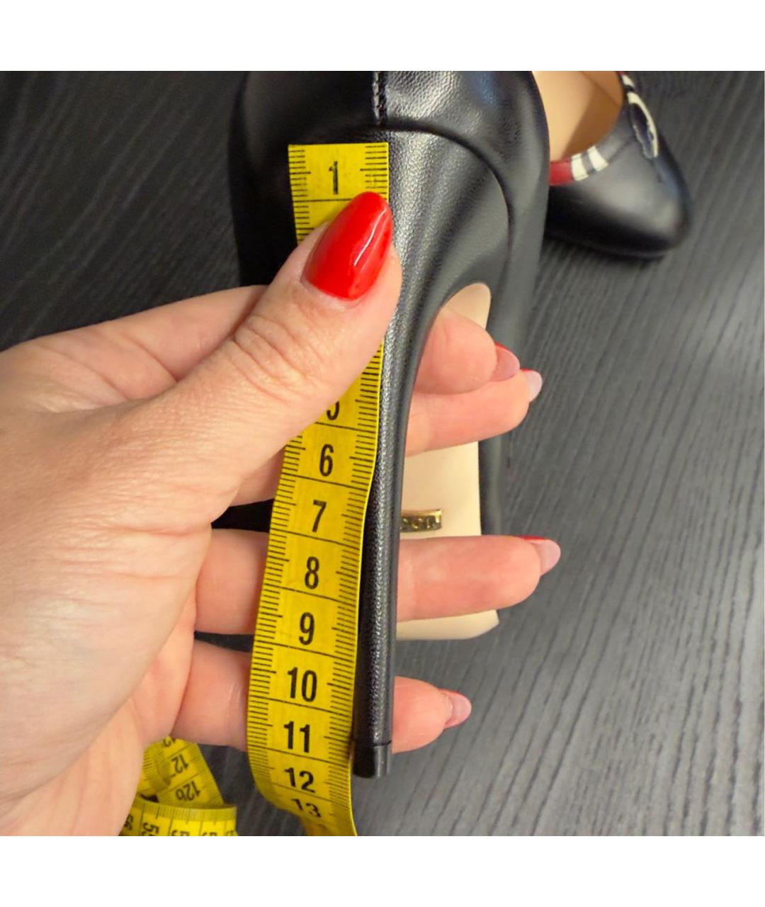 GUCCI Черные кожаные туфли, фото 6