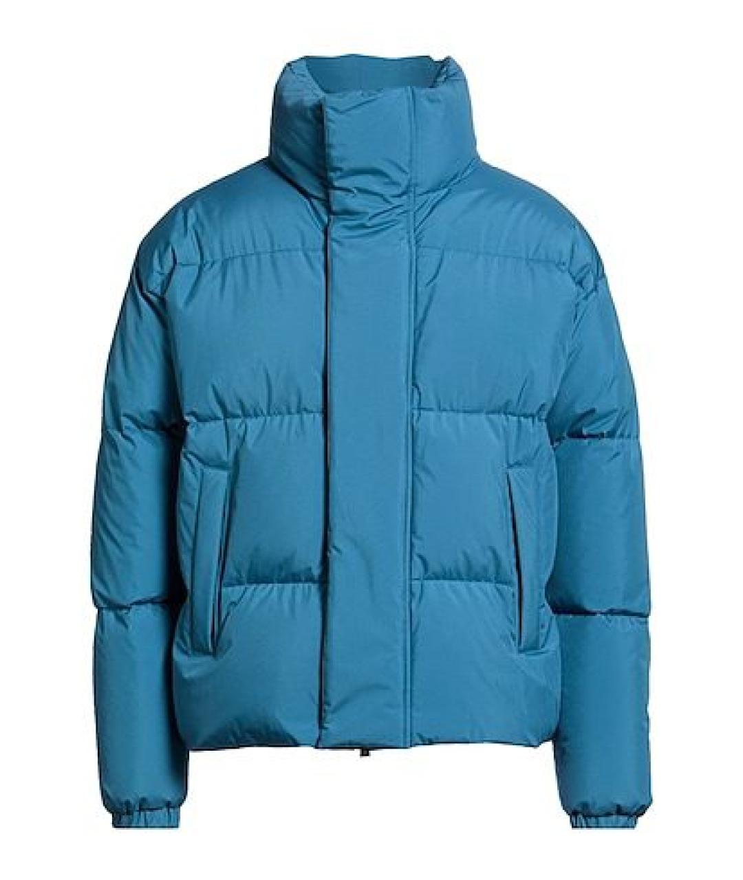 HERNO Синий полиэстеровый пуховик, фото 1