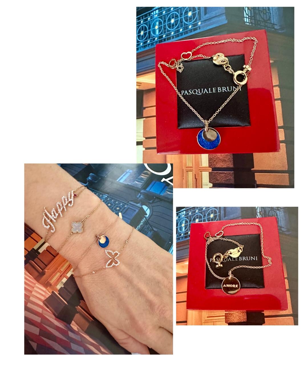 PASQUALE BRUNI Синий браслет из розового золота, фото 4