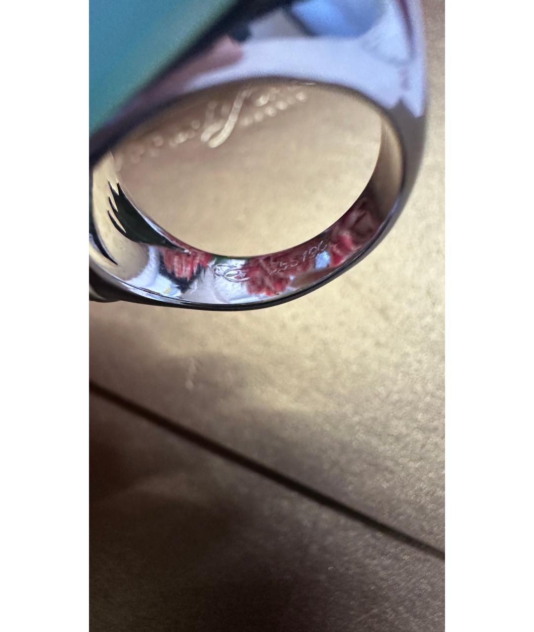 CARRERA Y CARRERA Голубое кольцо из белого золота, фото 7