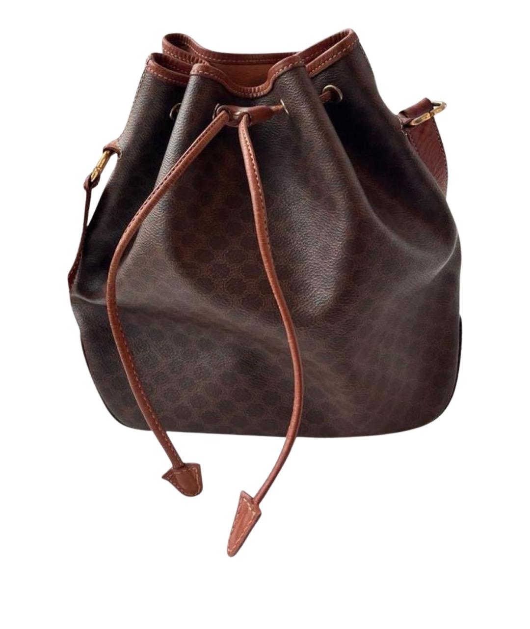 CELINE Коричневая сумка тоут, фото 1