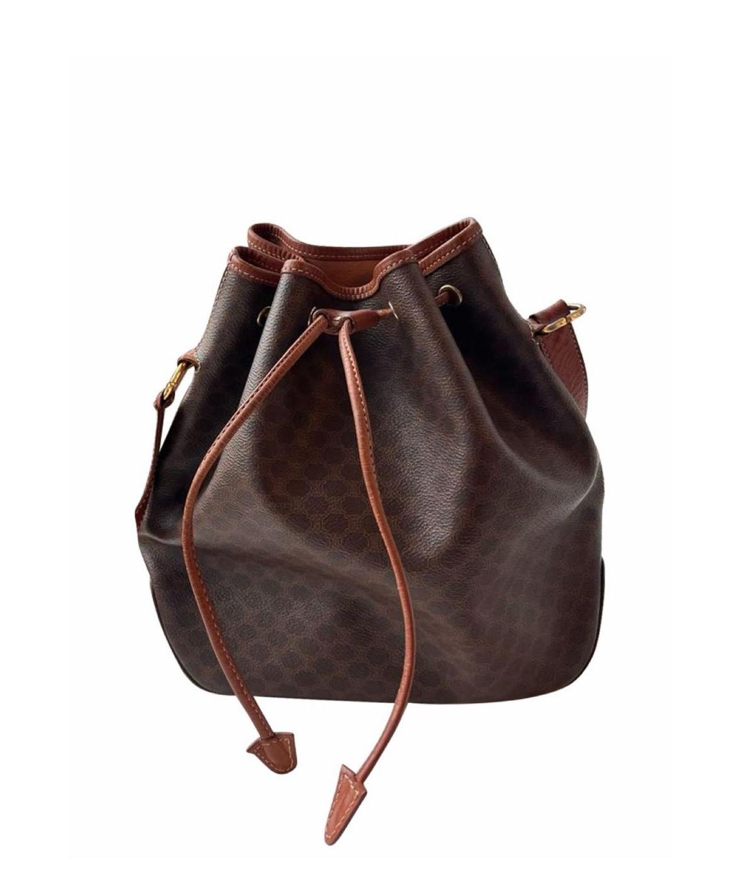 CELINE Коричневая сумка тоут, фото 7