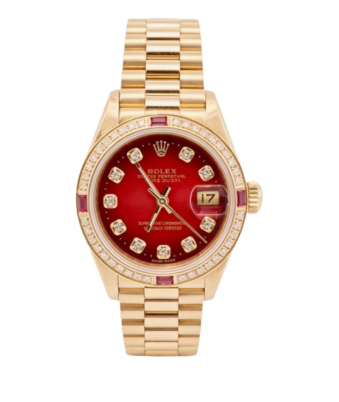 ROLEX Золотые часы из желтого золота, фото 1