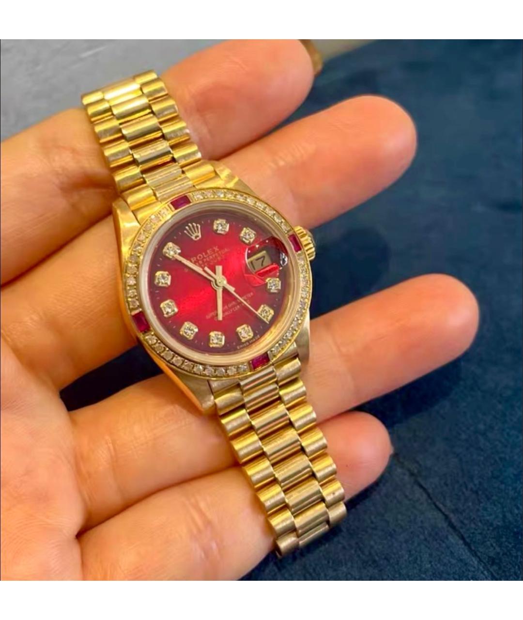 ROLEX Золотые часы из желтого золота, фото 2
