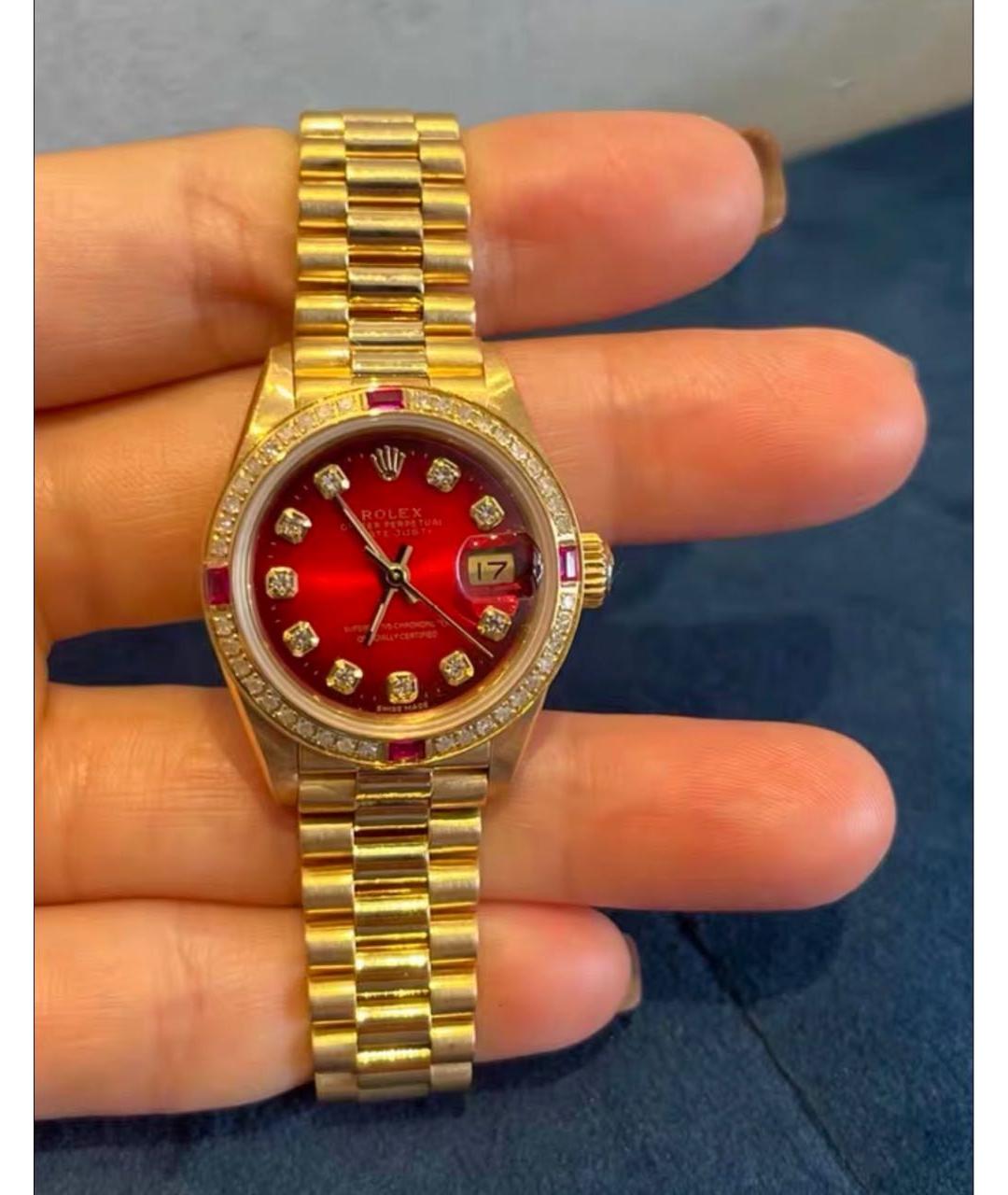 ROLEX Золотые часы из желтого золота, фото 4