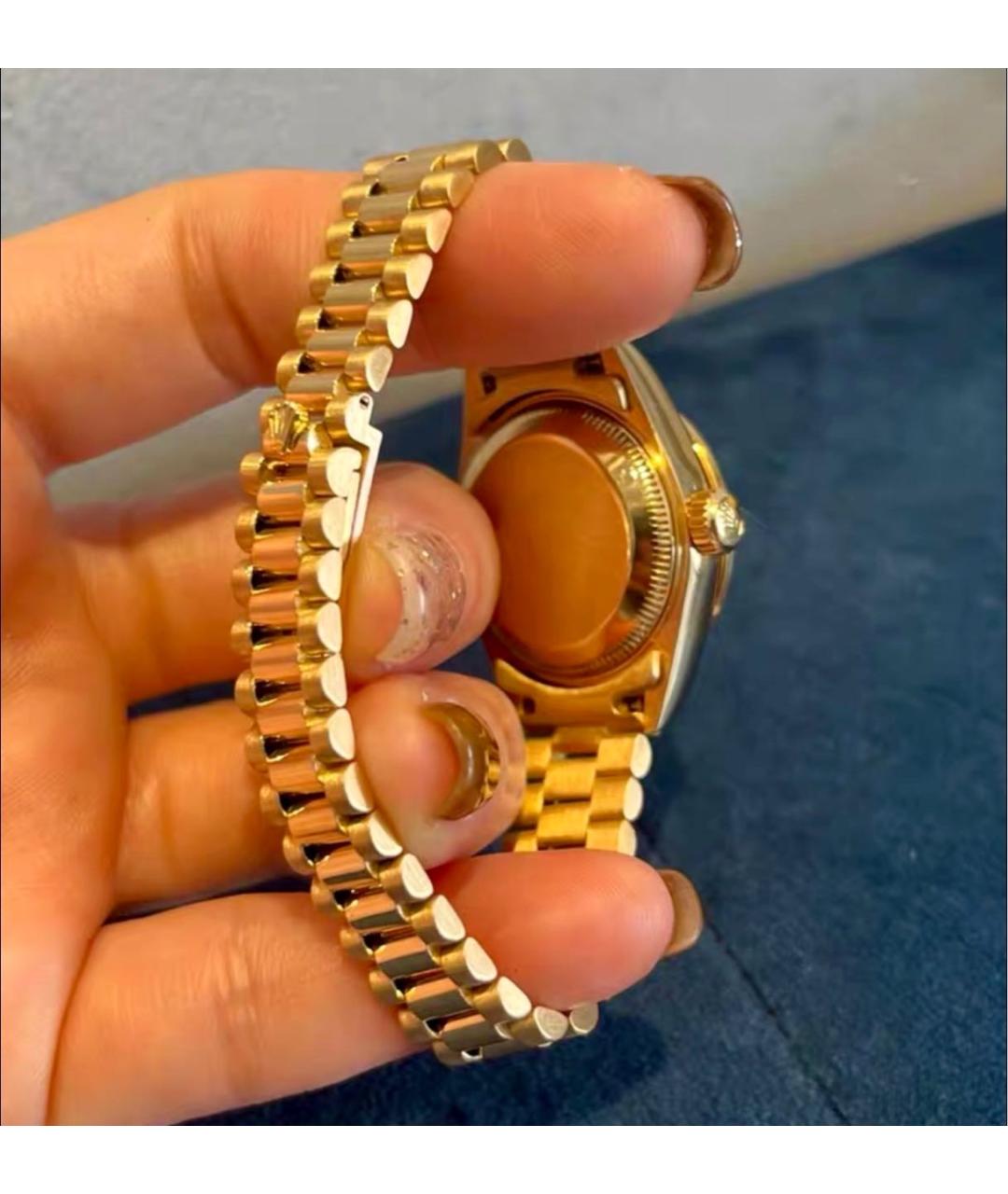 ROLEX Золотые часы из желтого золота, фото 3