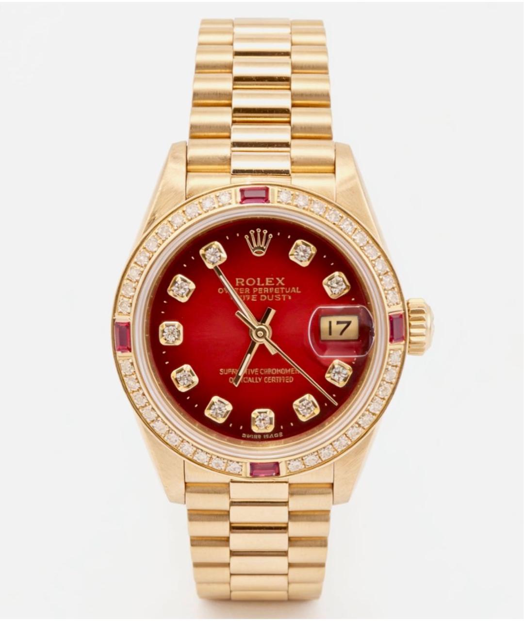 ROLEX Золотые часы из желтого золота, фото 6