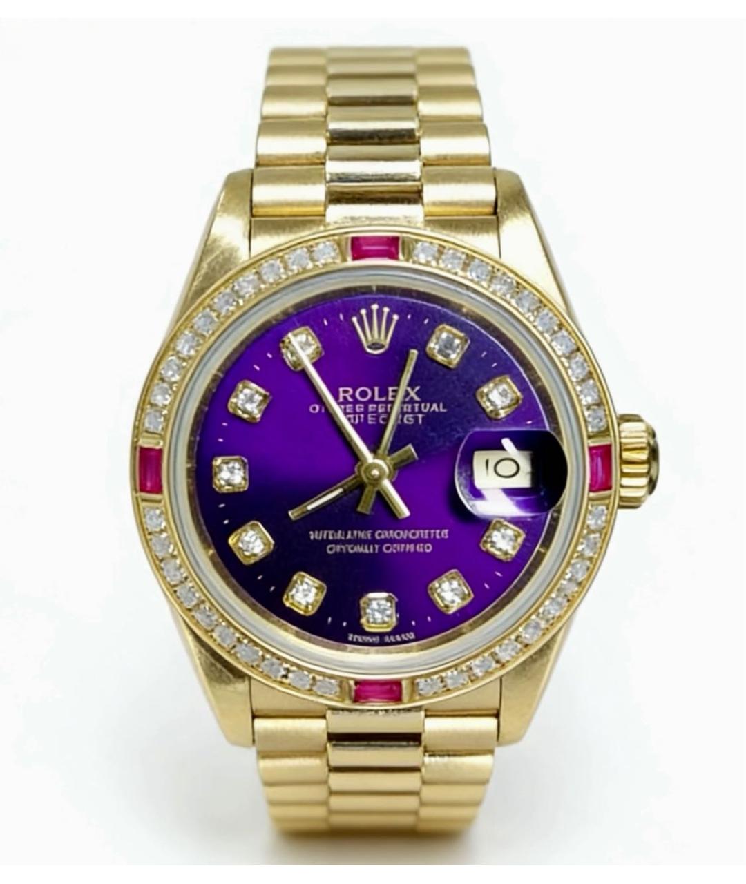 ROLEX Золотые часы из желтого золота, фото 5